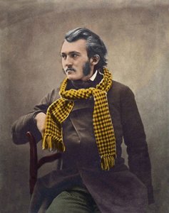 Gustave Doré (1832-1883) di Felix Nadar - colorazione successiva