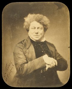 Ritratto di Alexandre Dumas da Nadar