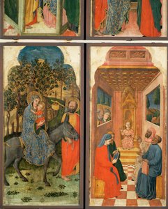 12 scene della vita della Vergine ... da (active c.1463 c.1490) Master of Wilten