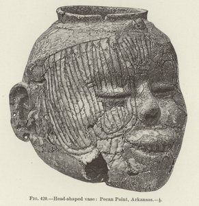 Vaso a forma di testa: Pecan Point, Arkansas da (after) American School