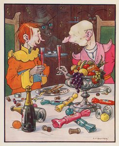 Illustrazione per I viaggi di Gulliver di Jonathan Swift