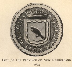 Sigillo della Provincia di New Netherland da (after) American School