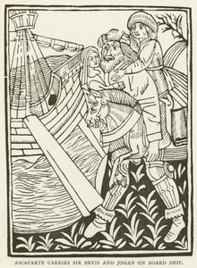 Ascaparte trasporta Sir Bevis e Josian a bordo della nave da (after) English School