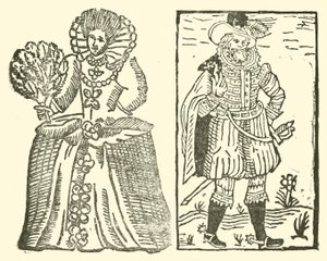 Illustrazione per The Roxburghe Ballads da (after) English School