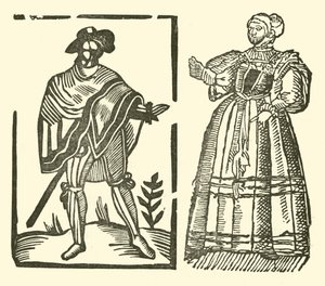 Illustrazione per The Roxburghe Ballads da (after) English School