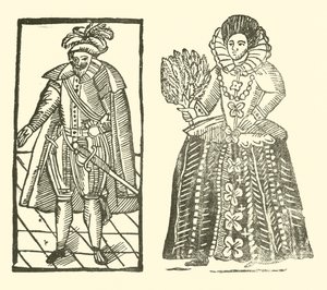 Illustrazione per The Roxburghe Ballads (xilografia) da (after) English School