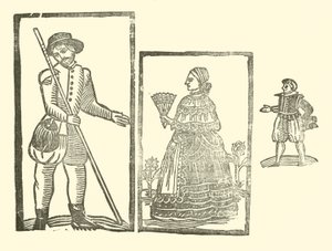 Illustrazione per The Roxburghe Ballads (xilografia) da (after) English School