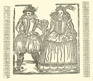 Illustrazione per The Roxburghe Ballads (xilografia)