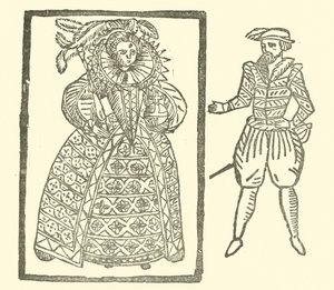 Illustrazione per The Roxburghe Ballads da (after) English School