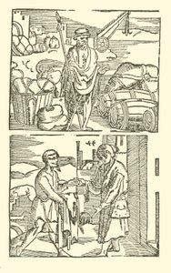 Illustrazione per The Roxburghe Ballads da (after) English School