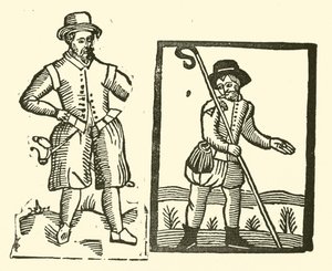 Illustrazione per The Roxburghe Ballads da (after) English School