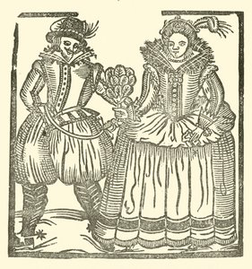 Illustrazione per The Roxburghe Ballads da (after) English School