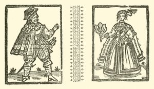 Illustrazione per The Roxburghe Ballads da (after) English School