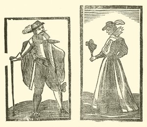 Illustrazione per The Roxburghe Ballads da (after) English School