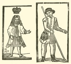 Illustrazione per The Roxburghe Ballads da (after) English School