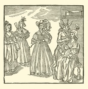 Illustrazione per The Roxburghe Ballads da (after) English School
