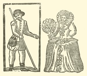 Illustrazione per The Roxburghe Ballads da (after) English School
