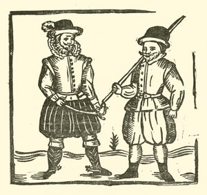 Illustrazione per The Roxburghe Ballads da (after) English School