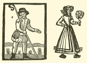 Illustrazione per The Roxburghe Ballads da (after) English School