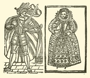 Illustrazione per The Roxburghe Ballads da (after) English School