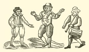 Illustrazione per The Roxburghe Ballads da (after) English School