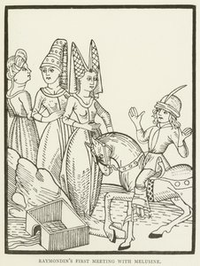 Il primo incontro di Raymondin con Melusine da (after) English School