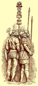 Soldati romani, illustrazione per 