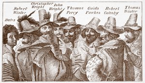 I cospiratori della Congiura delle Polveri, da un