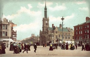 Piazza Talbot, Blackpool da (after) English photographer