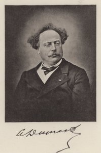 Alexandre Dumas il Giovane, romanziere francese da (after) French Photographer