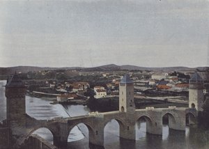 Cahors, Pont Valentre da (after) French Photographer
