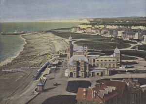 Dieppe, Vista dal castello da (after) French Photographer