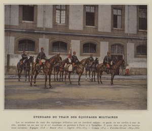 Stendardo del treno degli equipaggi militari