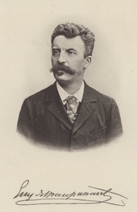 Guy de Maupassant, scrittore di racconti e romanziere francese da (after) French Photographer