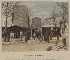 La Corvee de Quartier da (after) French Photographer