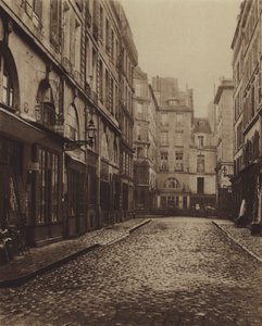 La rue Childebert, vista da rue d