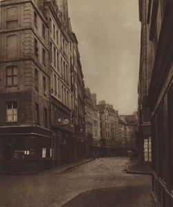 La rue de la Ferronnerie, vista dalla rue de la Reynie, l