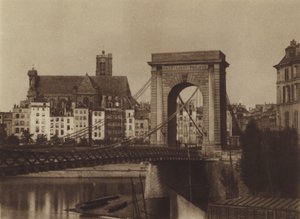 Il Pont Louis-Philippe verso la riva destra da (after) French Photographer