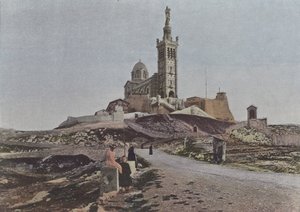 Marsiglia, Notre-Dame de la Garde da (after) French Photographer