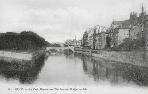 Metz: Le Pont Moreau da (after) French Photographer