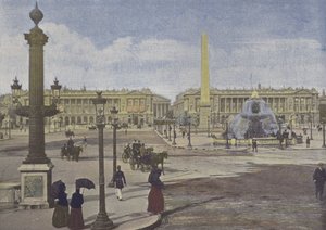 Parigi, Place de la Concorde da (after) French Photographer