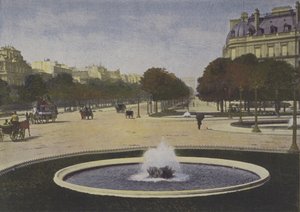 Parigi, Rond-Point des Champs-Elysees da (after) French Photographer