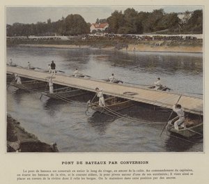 Ponte di Barche per Conversione (foto colorata)
