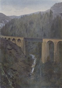 Ponte della ferrovia al Liorant da (after) French Photographer