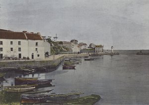 Port de Sauzon, a Belle-Ile (foto colorata) da (after) French Photographer