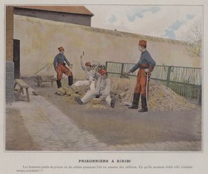 Prigionieri a Biribi da (after) French Photographer
