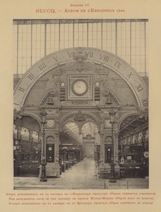 La porta monumentale della galleria dell