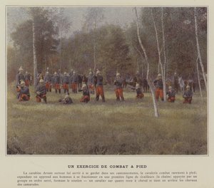 Un Esercizio di Combattimento a Piedi