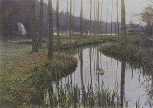 Vaux de Cernay, Il Ruscello (foto a colori) da (after) French Photographer