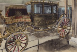 Carrozza del matrimonio di Napoleone III da (after) French Photographer